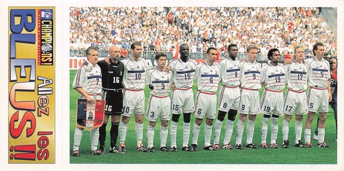 Panini pour album - de, la