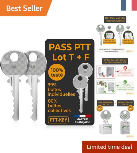 Pack clés ptt key t10 - pack, de