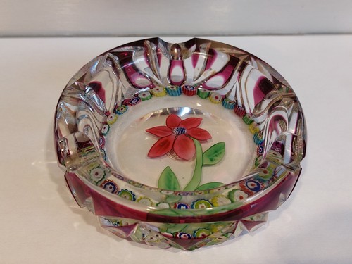 Rare cendrier millefiori - rare, en