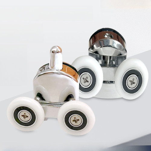 Poulies rouleau porte douche