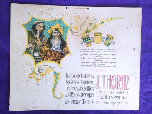 Vigne rare plaque - :,