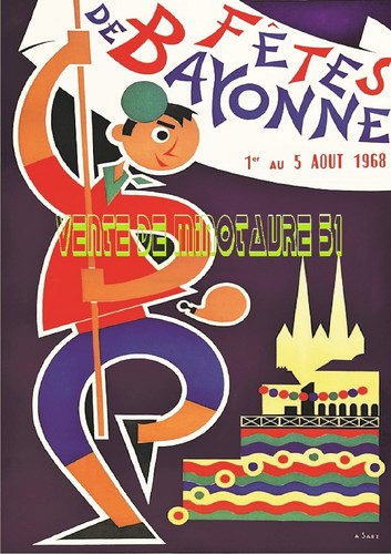 Fêtes bayonne 1968 - fêtes, de