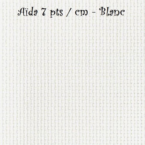 Coupon toile broder aïda - coupon, à