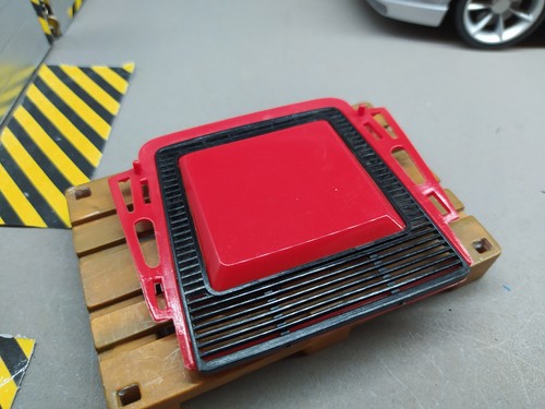Grille capot moteur - 1/18,