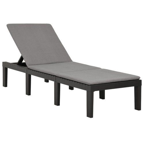 Chaise longue avec coussin - longue,