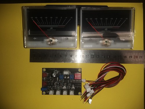Vumètres analogiques avec
