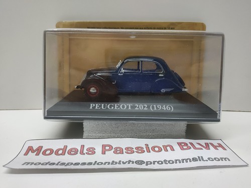 Peugeot 202 1946 altaya - 1946, 1/43