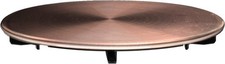 Plaque décorative pour bondes d'évier de cuisine Ø114, PVD couleur cuivre L.B. P