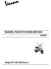 MANUEL REVUE ATELIER RÉPARATION PDF PIAGGIO PX  125 150 Vespa