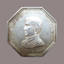 France Jeton INDUSTRIE du BOIS Commerce du Bois flotté - Argent poinçon Lampe