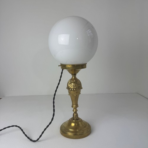 Ancienne lampe poser laiton - poser,