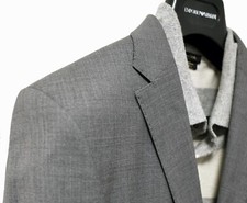 Costume René Lezard  / Taille 46  / Gris / laine vierge / excellent état