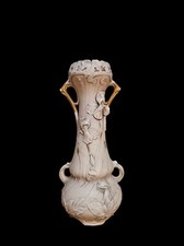 Grand Vase Art nouveau " ROYAL DUX " porcelaine Bohémia   -1900