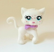 Polly Pocket - Sparklin' Pets - Mattel - Animal - Chat Blanc / white cat 