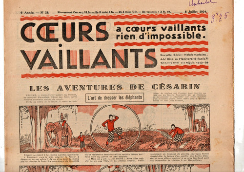 Coeurs vaillants 1934 28 - coeurs,