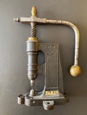 Perceuse ancienne travail du cuir