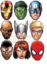Masques fête marvel - marvel, the