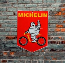 Plaque émaillée MICHELIN pneu