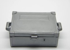 Playmobil Suitcase Maleta Western Train Gare Caisse Malle Valise Grise