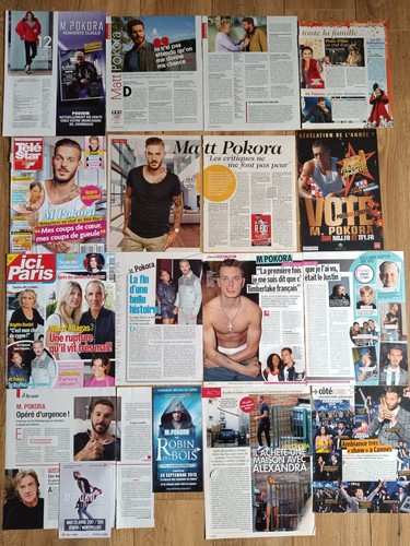 Pokora coupures de presse - pokora,