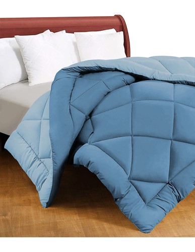 Couette double face - , bleue