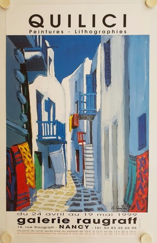 Affiche quilici 1999 - affiche,