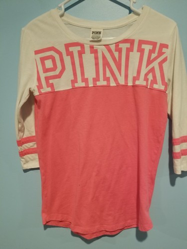 Pink victoria secret shirt - pink,