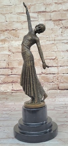Sculpture bronze fait main - bronze,