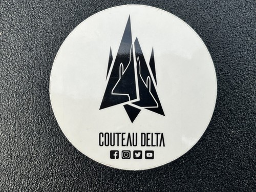 Autocollant couteau delta - couteau,