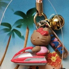 Netsuke jet ski bronzé Hello