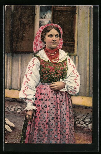 Femme polonaise costume - polonaise,