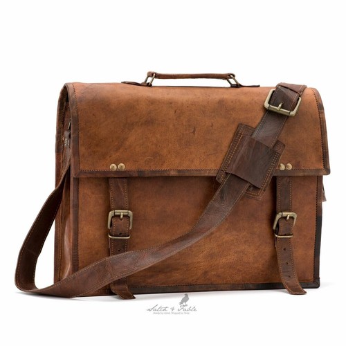 Sac cuir pour ordinateur - en,