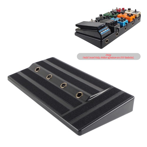 Heavy duty black pedal board - black,