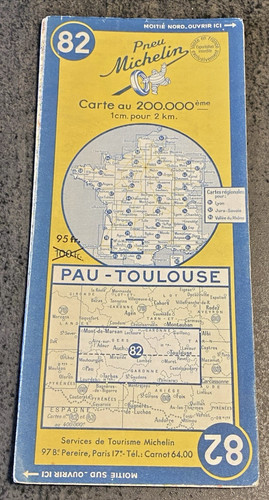 Carte michelin pau - michelin,