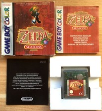 ZELDA ORACLE OF SEASONS COMPLET GAMEBOY COLOR PAL EURO FR CIB OVP - État Moyen