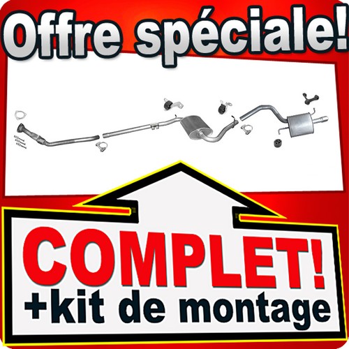 échappement pour audi - pour, (b6)