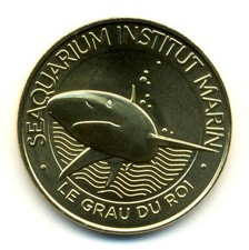 30 LE GRAU-DU-ROI Seaquarium, Content..., Requin 2, 2025, Monnaie de Paris