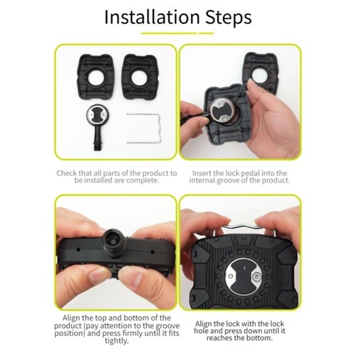 Adaptateur pédale pour - adaptateur,