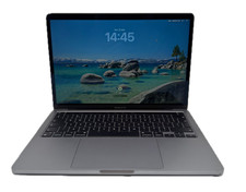 MacBook Pro 13” (2020) – M1 – 8-core CPU / 8-core GPU – 8 Go – 256 Go - 1/2 OK