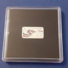 Lingot du patrimoine mille ans du Mont Saint Michel en argent pur 999/1000 BE