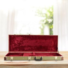 Étui rigide en bois PU pour