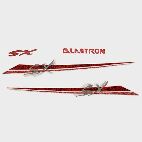 Glastron boat graphic decal - boat,