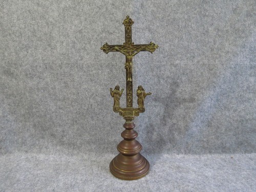 Crucifix laiton - crucifix,