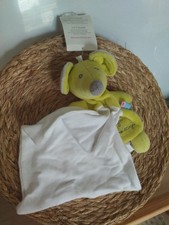 Doudou souris verte Cajou