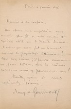 Rémy de GOURMONT lettre