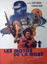 A GREAT RIDE - RACING / MOTORCYCLE / SEXY WOMAN / CAR - ORIGINAL LARGE POSTER