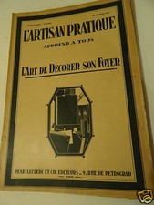L'ARTISAN PRATIQUE 1931