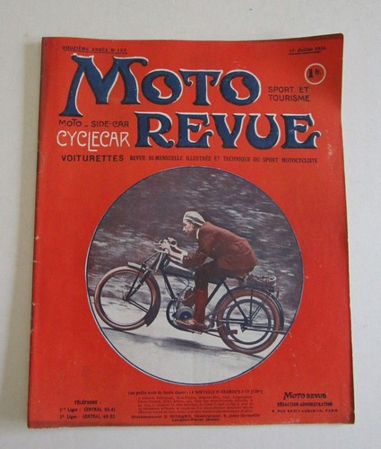Moto revue 152 - revue, juillet