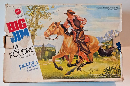 Big jim mattel cheval - -, la