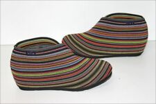 UN UNITED NUDE Boots  Perlées Multicolores  Doublées Cuir T 35   ETAT NEUF